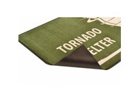 NoTrax 194SCL46BL 194 Caution: Lock Out Equipment 4X6 Black