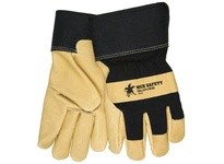 MCR 1970XXL Grain Pigskin Leather Palm Thermal Lined Black Fabric Back