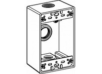 Orbit 1B50-3 1-G W/P BOX 3 1/2 HUBS 2 DEEP - GRAY | YarinInd