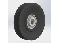 Brewer 1BU5B-6203-3/4-2RS V-Belt idler pulley 5" OD 3/4" bore