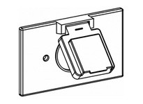 Orbit 1C-SH 1-G W/P COVER 1 SINGLE REC./SW HORIZ. | YarinInd
