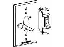 Orbit 1C-SW-BR 1-G LEVER COVER + S/P 15A SWITCH BR | YarinInd