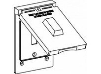 Orbit 1C-TS 1-G W/P COVER 1 TOGGLE SWITCH