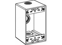 Orbit 1DB100-3 1-G W/P BOX 3 1 HUBS 2-5/8 DEEP | YarinInd