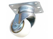 1F147 General Purpose Inverted-Mount Plate Caster Swivel Nylon 450 lb 2 3/4 in Wheel Dia