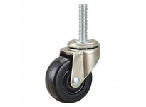 1G002 Threaded Stem Caster 2 in Wheel Dia. 75 lb Load Rating | YarinInd