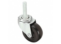 1G003 Threaded Stem Caster 2 in Wheel Dia. 75 lb Load Rating