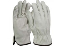 West Chester 1JL6133J Leather Drivers Glove | Thermal Waffle Knit
