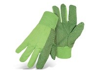 PIP 1JP5110N Hi-Vis Green Large Cotton/Polyester Work Gloves | Durable & Comfortable