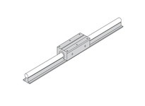 Thomson Linear 1PAM25MW0L1500 Linear Guide | Round Shaft | Standard Profile