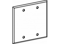 Orbit 2-BC-BR 2-G W/P STEEL BLANK COVER - BRONZE