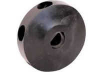 ReelCraft 2-HR1004-3 ADJUSTABLE HOSE BUMPER STOP 0.750in.-1.050in. X 1/2in.Adjustable bumpers are solid molded rubber assuring a