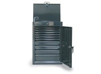 StrongHold 2.43-4LT-200-10DB Lift Up Lid Drawer Storage 28x20x40
