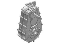 Hub City 20-2000572 30.02:1 Ratio, Cast Iron Parallel Shaft Drive, 1.25" Input Diameter, 2.938" Output Diameter, S Gear Type, Sh