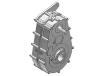 Hub City 20-2005621 15.19:1 Ratio, Cast Iron Parallel Shaft Drive, 1.375" Input Diameter, 1.938" Output Diameter, S Gear Type, S