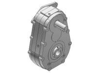 Hub City 20-2007601 5.04:1 Ratio, Cast Iron Parallel Shaft Drive, 2.187" Input Diameter, 3.250" Output Diameter, S Gear Type, Sh