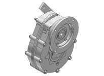Hub City 20-2007778 3.12:1 Ratio, Cast Iron Parallel Shaft Drive, .875 DIA - 3/16 X 3/32 KW, 1.250" Output Diameter, Frame Size 