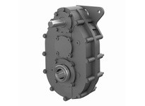 Hub City 20-2008446 19.37:1 Ratio, Cast Iron Parallel Shaft Drive, 1" Input Diameter, 1.188" Output Diameter, S Gear Type, Shaft