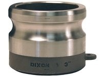 Dixon 200AWBPSTSS Cam & Groove Adapter Butt Weld to Schedule 40 Pipe/Socket Weld to Nominal Tubing