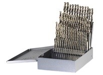 DRILLCO 200B60 60PC BRIGHT DRILL BIT SET #1-#60