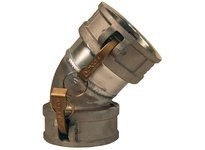 Dixon 200DD-45AL Type DD 45° Elbow Coupler x Coupler | YarinInd