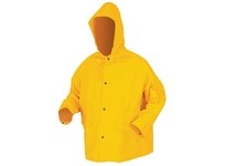 MCR 200JHX3 Classic .35mm PVC/Poly Jacket W/Att Hood YELLOW