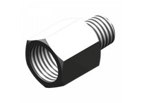 Lubesite 202-2 1oz SERIES BASE COUPLER 1/4in P.T.(F) x 1/8in P.T.(M)