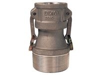 Dixon 2030-B-AL Cam & Groove Type B Jump Size Coupler x Male NPT | YarinInd