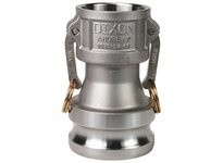 Dixon 2030-DA-SS Cam & Groove Jump Size Type DA Coupler x Adapter
