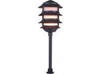 Orbit 2040-C-BK 4-TIER LOW-VOLT. CLEAR PAGODA LIGHT - BLK | YarinInd