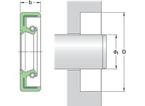 SKFSEAL 20445 SMALL BORE SEALS