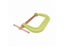 WILTON 20481 403CS Spark-Duty Drop Forged Hi-Vis C-Clamp 0 - 3 Opening 2-7/16 Throat Depth