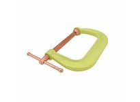 WILTON 20487 412CS Spark-Duty Drop Forged Hi-Vis C-Clamp | Durable Tools