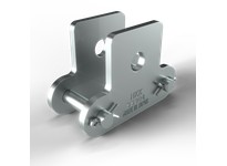 HKK SC050CCLSK1 HKK C2050 Stainless Steel (304) SK-1 C/LC2050, Stainless Steel SK-1 Connecting Link, Cotter Type