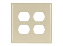 Cooper Eaton 2050V-BOX Wallplate 2G Duplex Receptacle | YarinInd