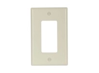 Cooper Eaton 2051A-BOX Wallplate 1G Decorator Thermoset Mid Almond