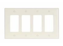 Cooper Eaton 2064A-BOX Wallplate 4G Decorator Thermoset Mid Almond | Buy Now