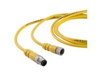Remke 206K0200G Dual Key Micro-Link Cable Assembly PVC Braided Male/Female 6 Pole 20ft 22 AWG