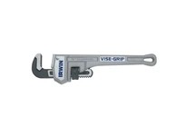 IRWIN 2074110 10" Cast Aluminum Pipe Wrench | Durable & Lightweight