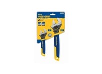 IRWIN 2078700 2 Pc. Adjustable Wrench Set - 6" &