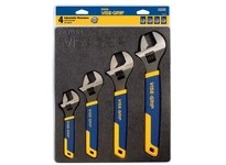 IRWIN 2078706 4 Pc. Adjustable Wrench Tray Set | High-Quality Tools