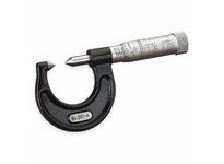 Starrett 210AP Screw Thread Comparator Micrometer, Pointed Anvil, 0-7/8" RangeScrew Thread Comparator Micrometer, Pointed Anvil,