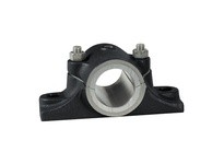 Link-Belt (Rexnord) 21224 10407196 1 1/2 PILLOW BLOCK BABB SLEEVE1 1/2" Mounted Babbitt Sleeve Bearing, Cast Iron 2-Bolt Split P