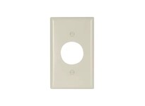 Cooper Eaton 2131LA Wallplate 1G Single Receptacle Thermoset Light Almond