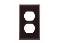 Cooper Eaton 2132B-BOX Wallplate 1G Duplex Receptacle | YarinInd