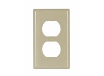 Cooper Eaton 2132V Wallplate 1G Duplex Receptacle Thermoset Ivory | Quality Supplies