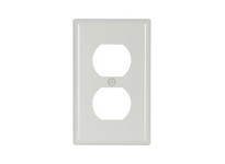 CPR-WDK 2132W-SP Wallplate 1G Duplex Recp Thrmst Std WH