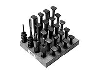 Te-Co 21344 Tugger T-Slot Bolt /Stud Kits, 8" Stud Length, 1-8 Thread Size, 1" Table SlotTugger T-Slot Bolt /Stud Kits, 8" Stud 