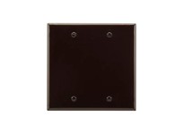 Cooper Eaton 2137B-BOX Wallplate 2G Blank Thermoset | YarinInd