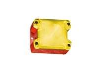 Pfannenberg 21510803000 PY X-S-05 24 DC YE Compact Flashing Xenon Strobe Beacon 1 Hz 5 Joules 18 - 30 VDC red housin